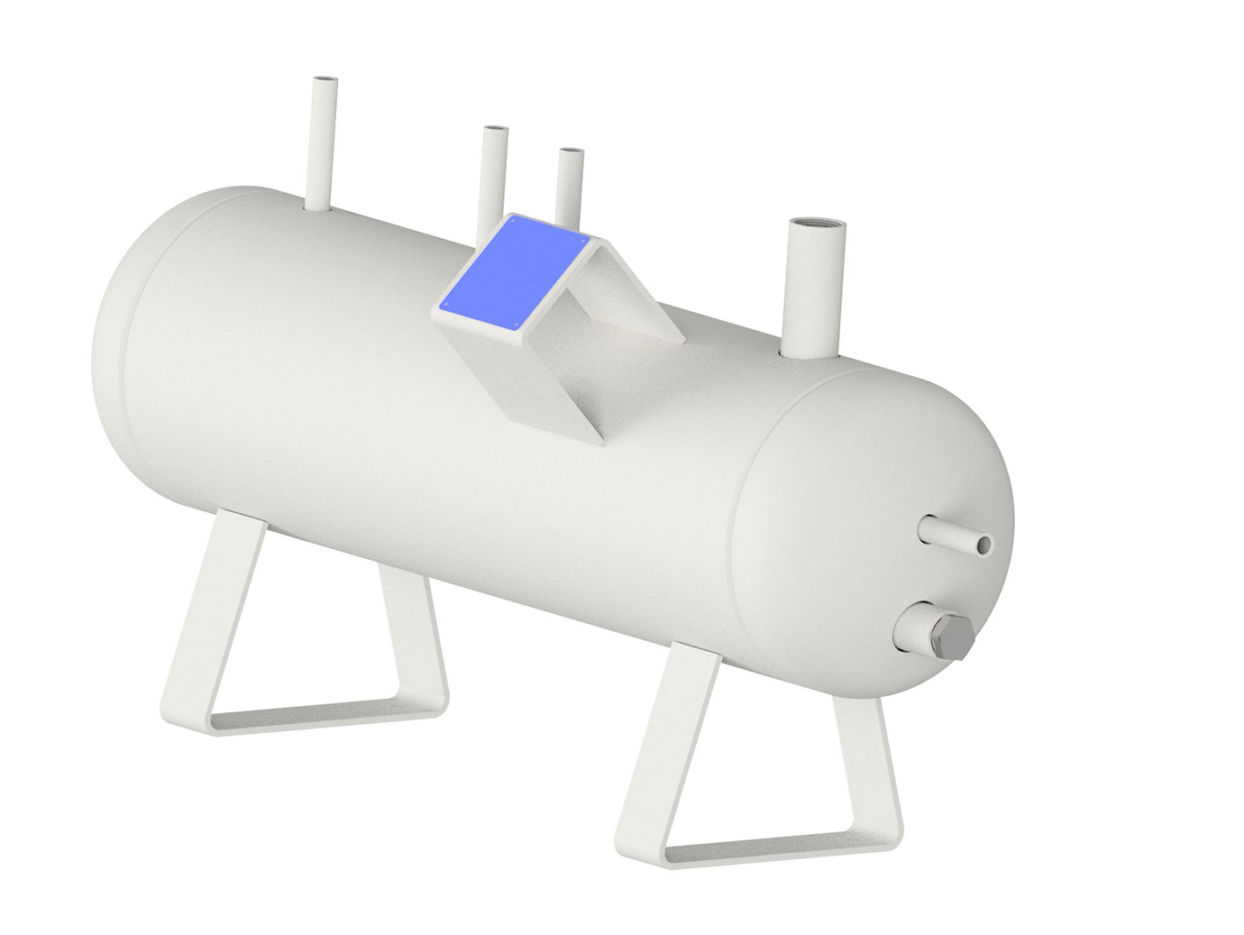 Sabroe oil pot unit